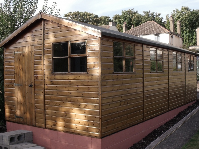 Passmores 24m x 10m Garden Timber Workshop